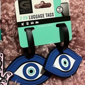 Evil Eye Luggage Tag Set | 2pcs